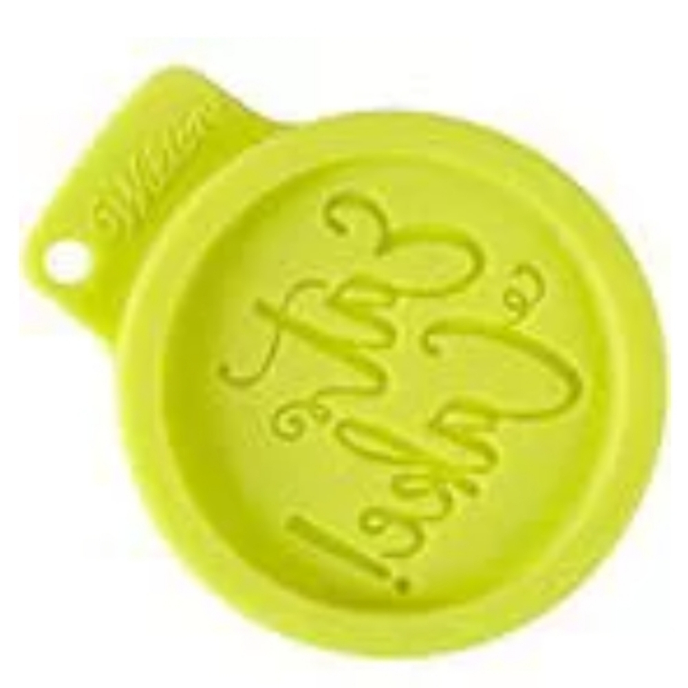 WILTON Silicone Cupcake Fondant Mold Eat Cake